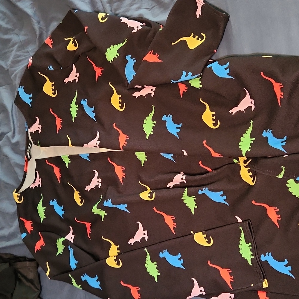 Dinosaur Cardigan style shirt